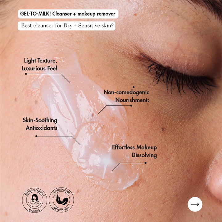 SKOON. Gel-To-Milk Cleanser Airless Tube 100ml