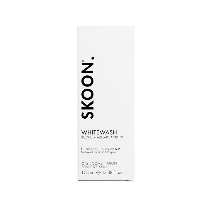 SKOON. Whitewash Airless Tube Mineral Cleanser for Oily Skin 100ml