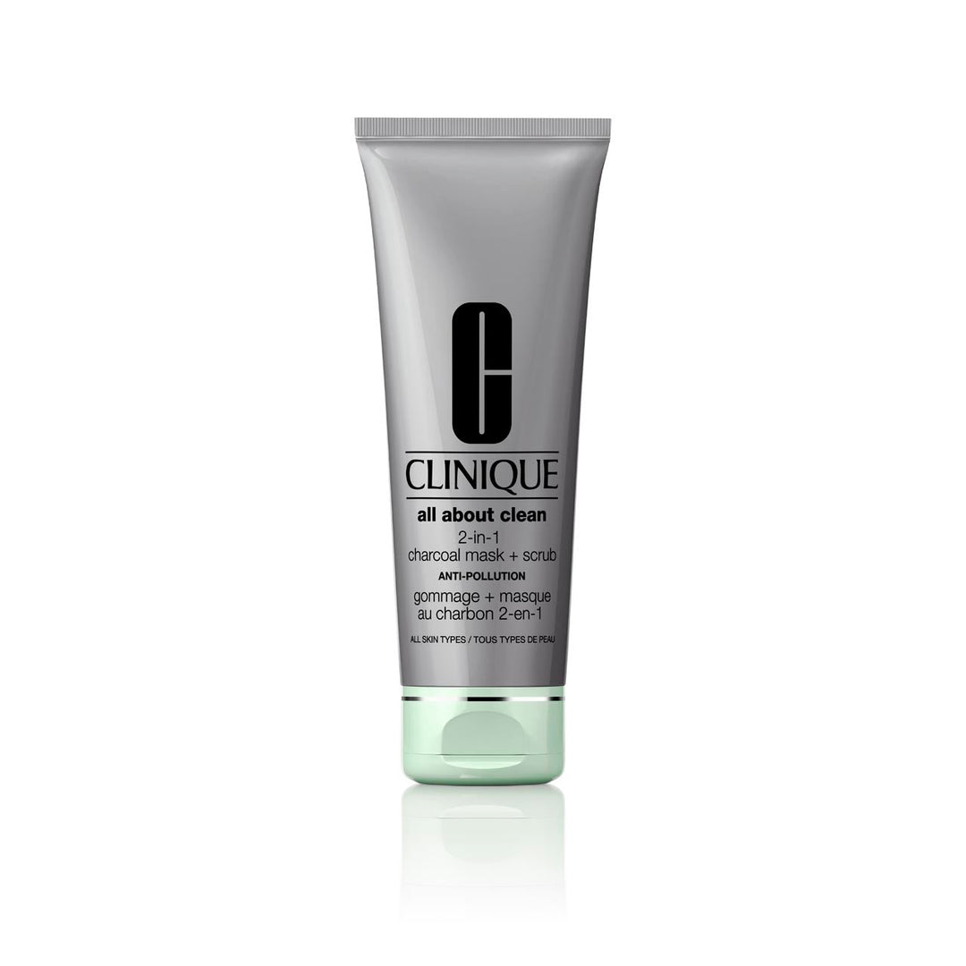 Clinique All About Clean 2-in-1 Charcoal Clay Mask and Scrub 100ml