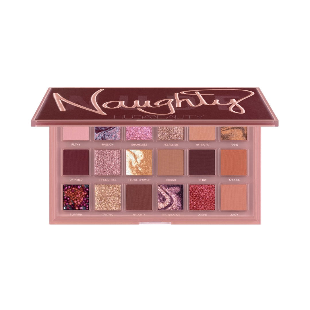 Huda Beauty Naughty Nude Eyeshadow Palette 18 Shades