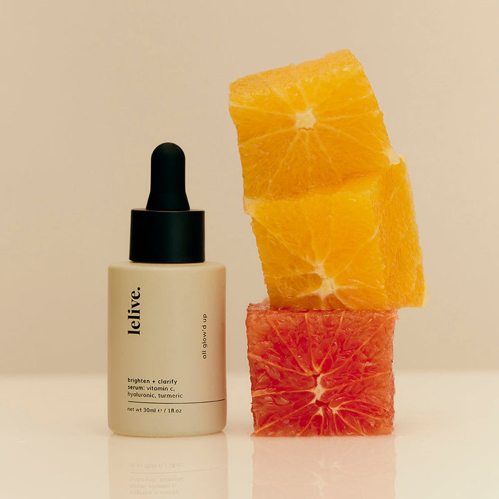 lelive. All Glow'd Up Brighten + Clarify Serum 30ml