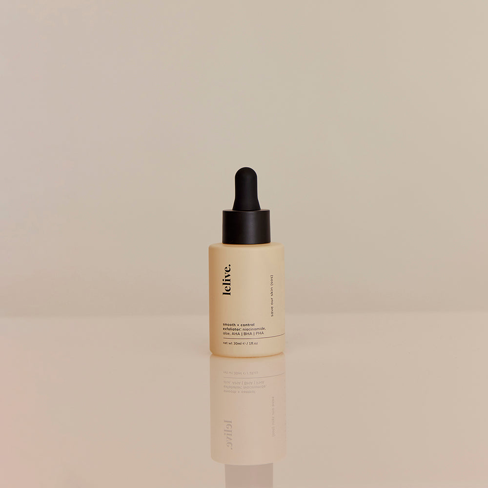 lelive. Save Our Skin (SOS) Exfoliating Serum for Acne 30ml