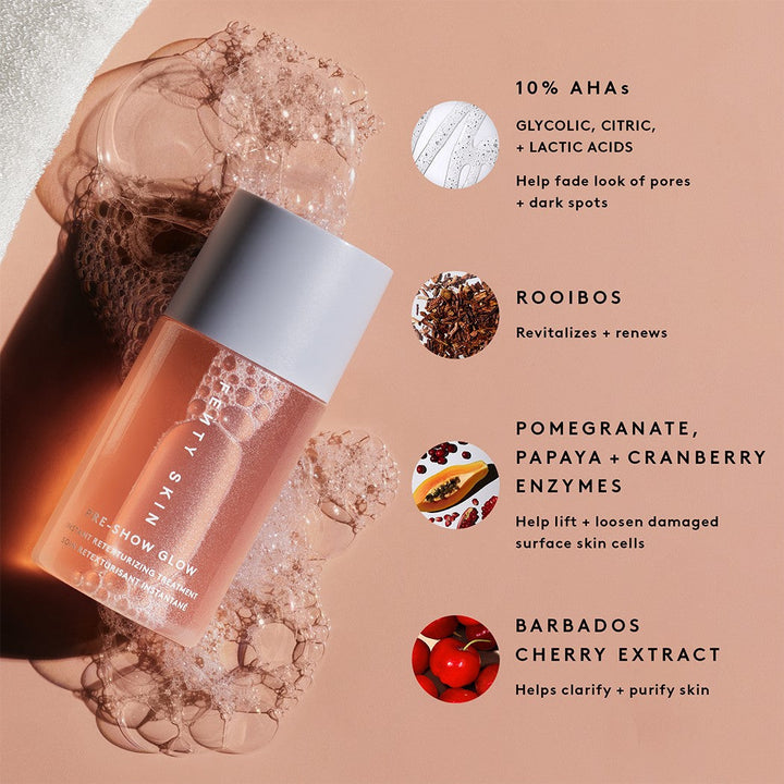 Fenty Skin Pre-Show Glow Instant Retexturizing 10% AHA Treatment 30ml