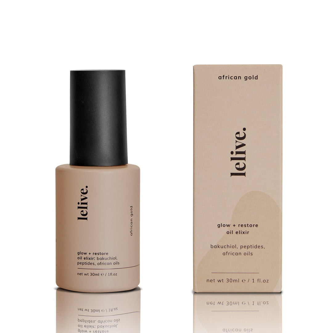 Lelive. African Gold Glow and Restore Oil Elixir 40ml