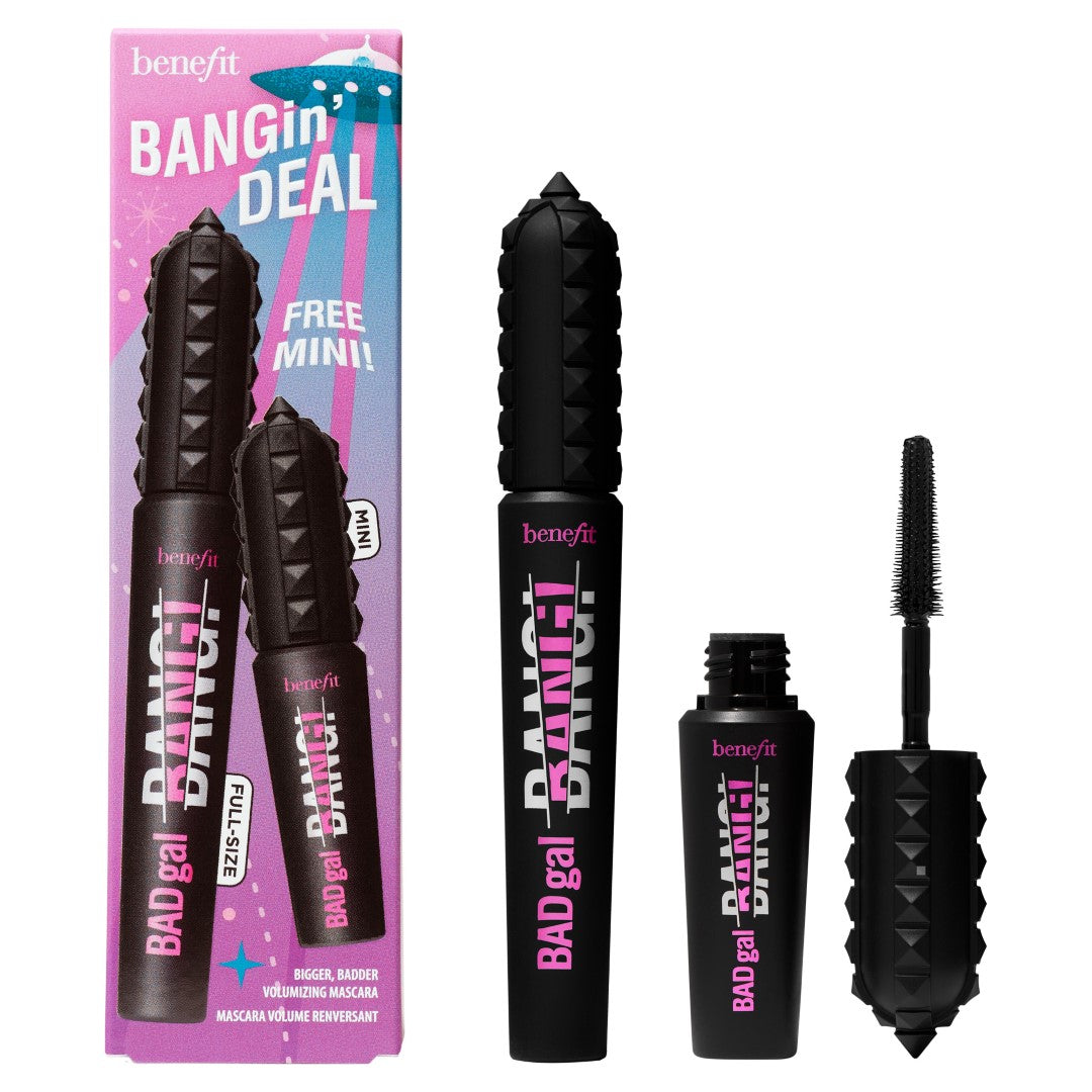 Benefit BadGal Bang Mascara Booster Set Full and Travel Size