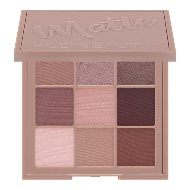 Huda Beauty Matte Obsessions Cool Eyeshadow Palette All Matte Compact
