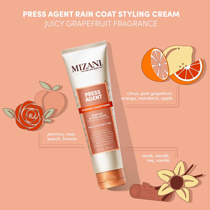 Mizani Press Agent Thermal Smoothing Raincoat Styling Cream 150ml