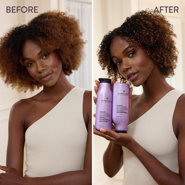 Pureology Hydrate Shampoo 266ml Fine Dry Color Treated Hair