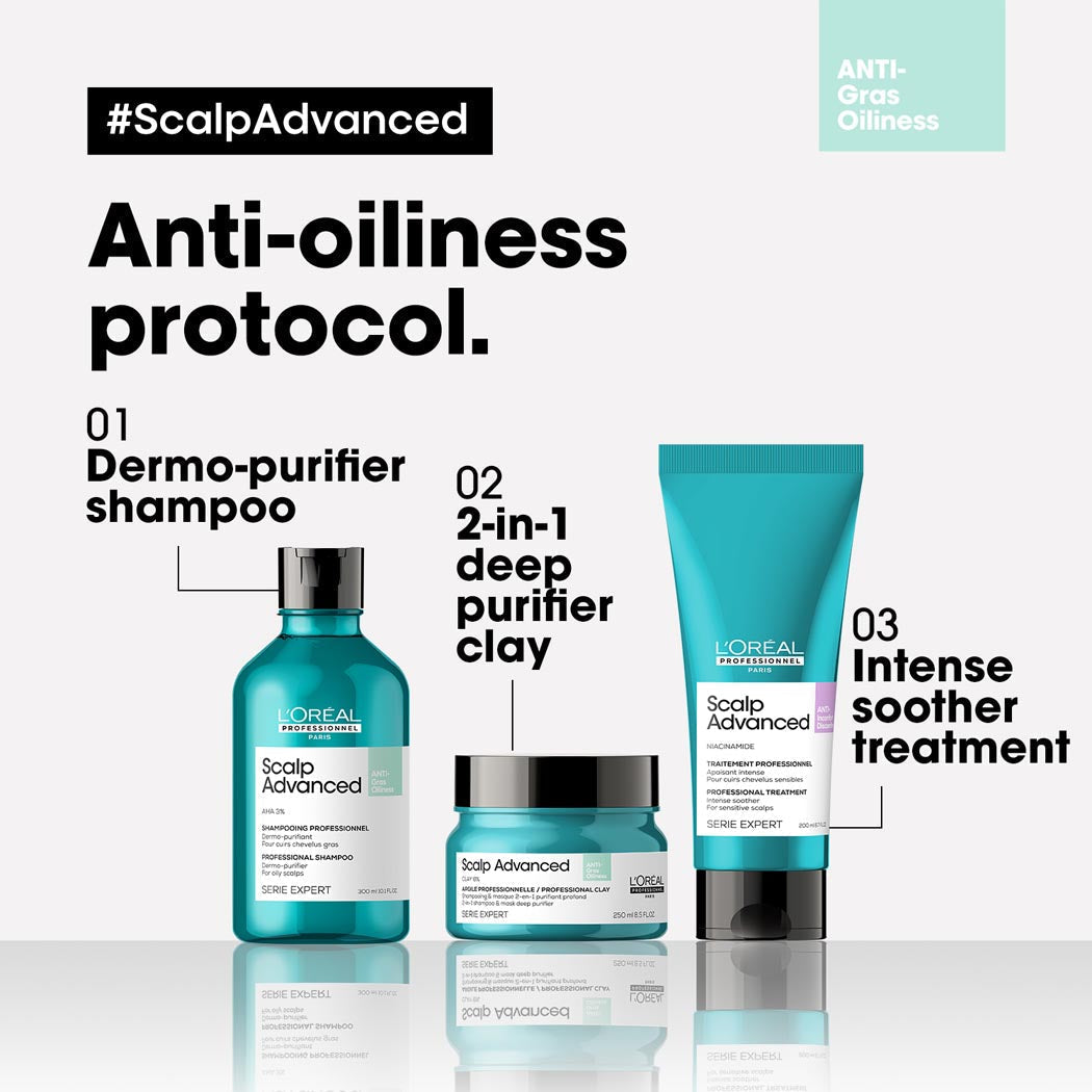 L'Oréal Professionnel Serie Expert Scalp Advanced 2-in-1 Clay Mask 250ml