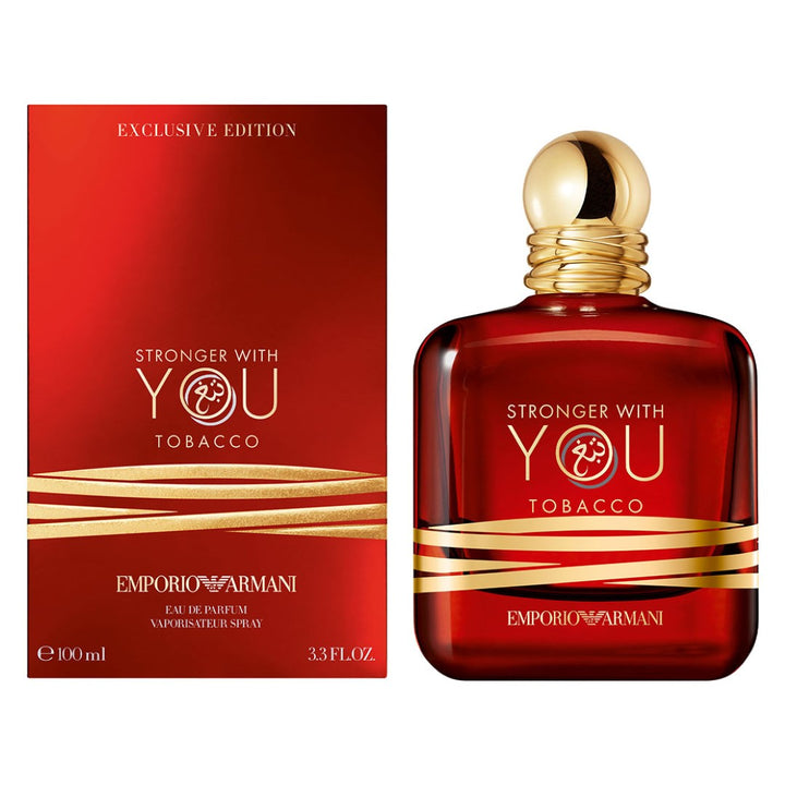Armani Stronger with You Tobacco Eau de Parfum 100ml
