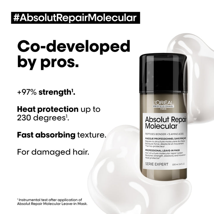 L'Oréal Professionnel Paris Absolute Repair Molecular Leave-In Mask 300ml