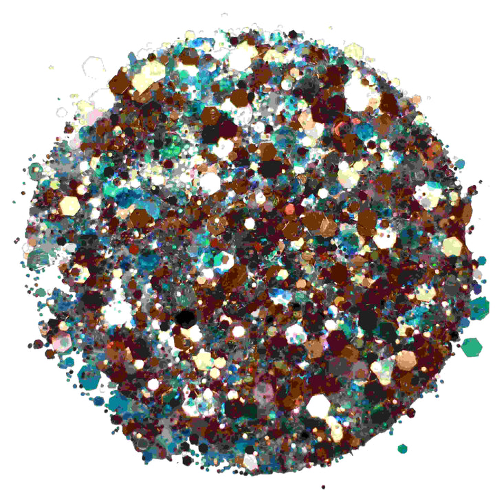 DreamSQNS Desert Nights Shimmering Cosmetic Glitter Gold Copper