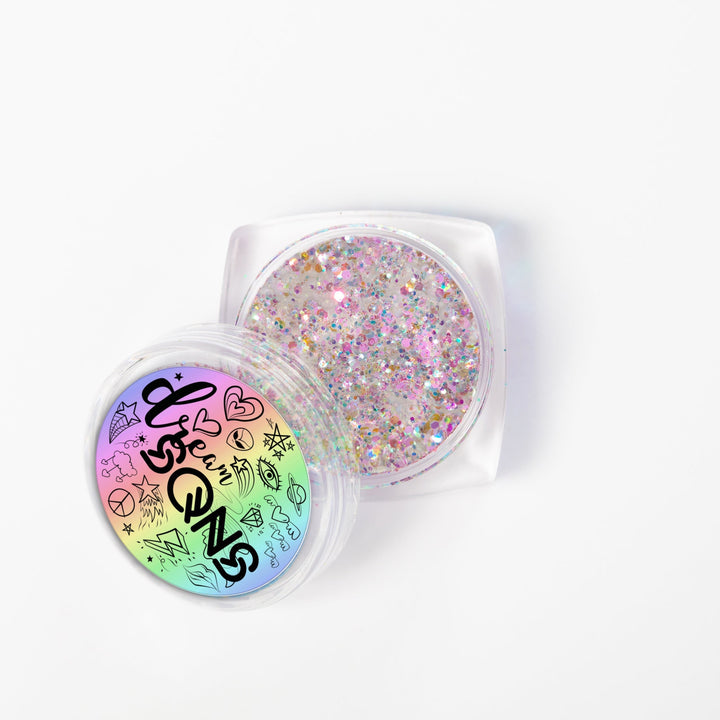 DreamSQNS Diamonds & Pearls Chunky Glitter Face Body Nail