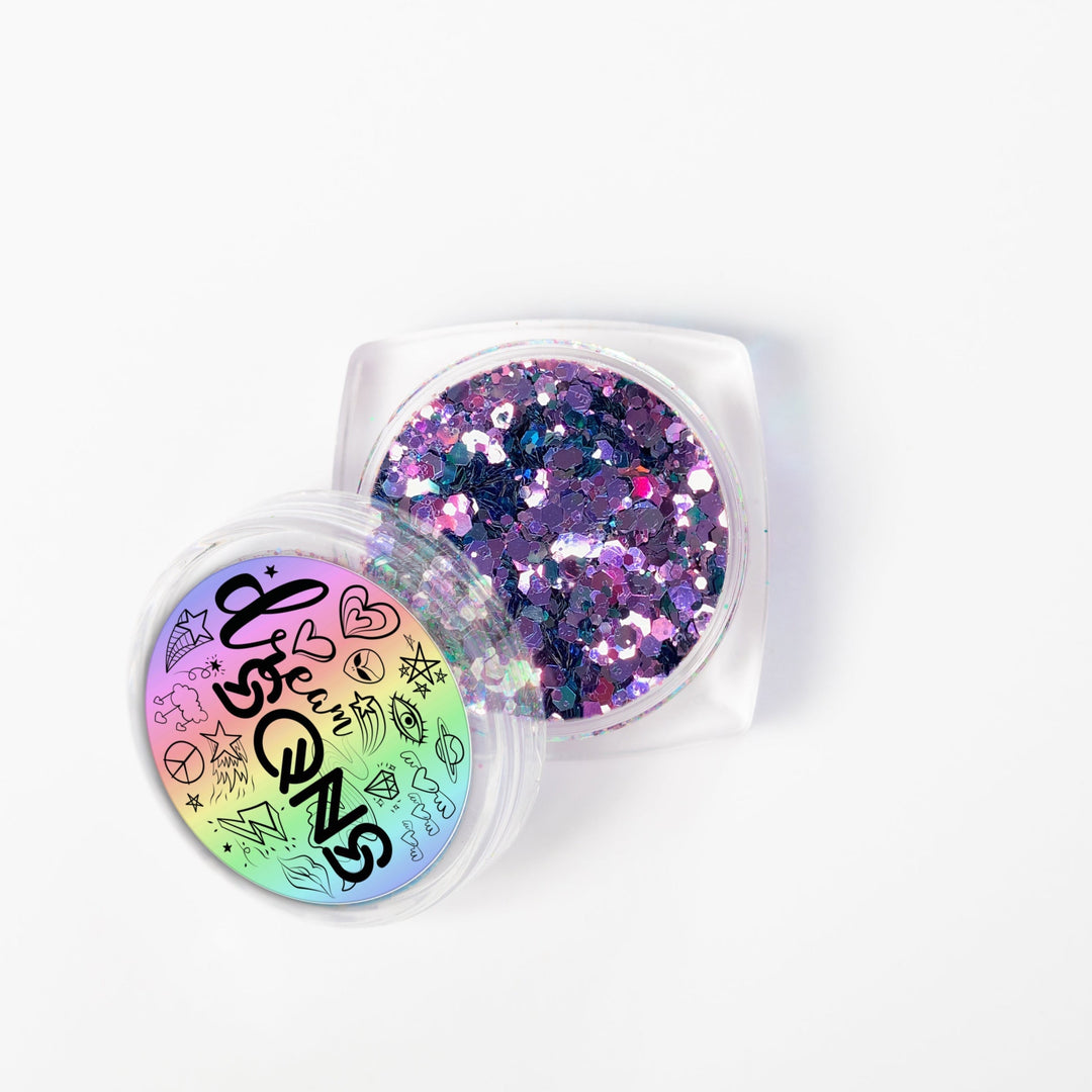 DreamSQNS Insomnia Loose Cosmetic Glitter Metallic Purple Blue Shift