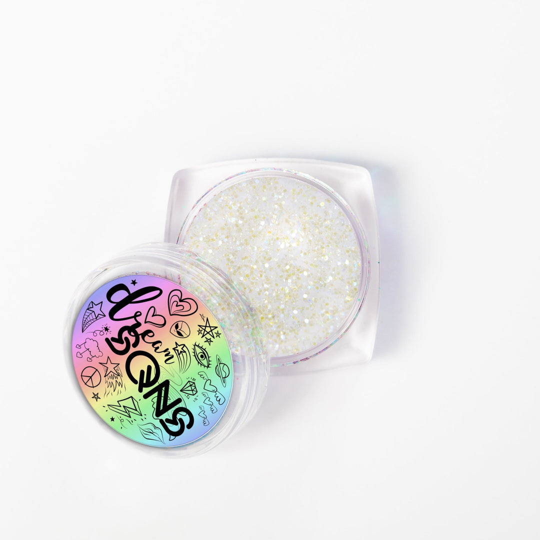 DreamSQNS Psychic Sheer Blue Face and Body Cosmetic Glitter