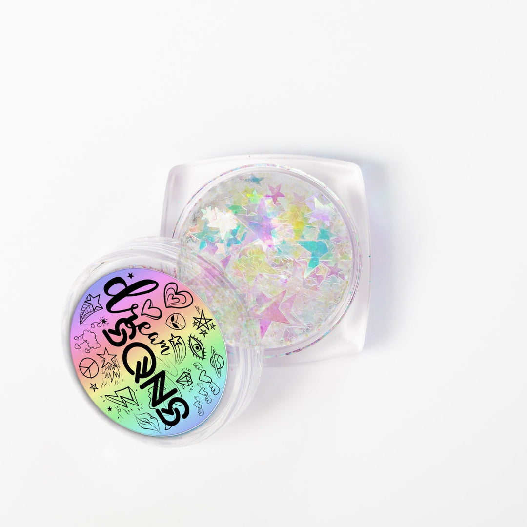 DreamSQNS Stargaze Loose Cosmetic Glitter Colourshift Stars