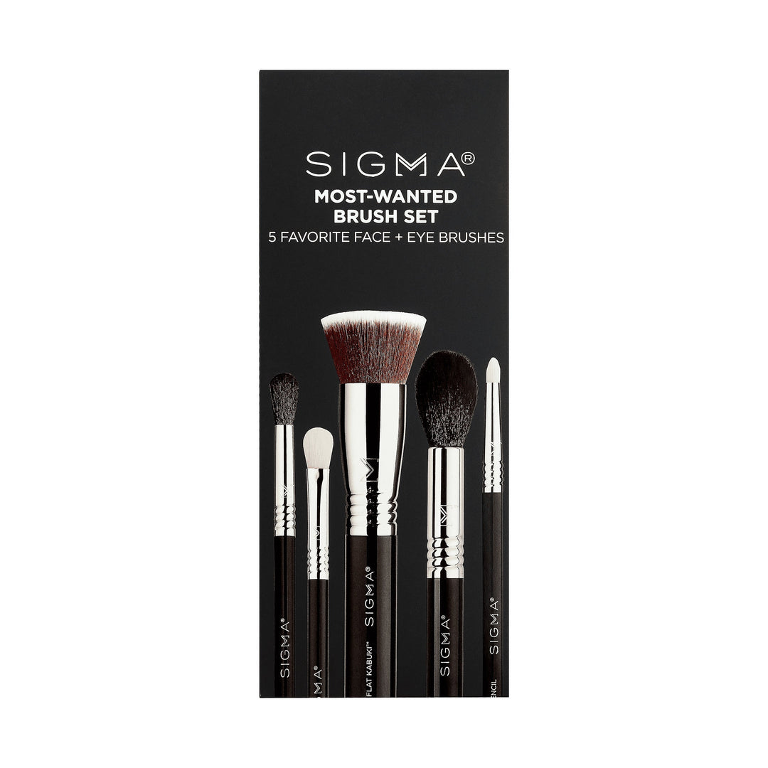 Sigma Beauty Most Wanted Makeup Brush Set 5 Piece