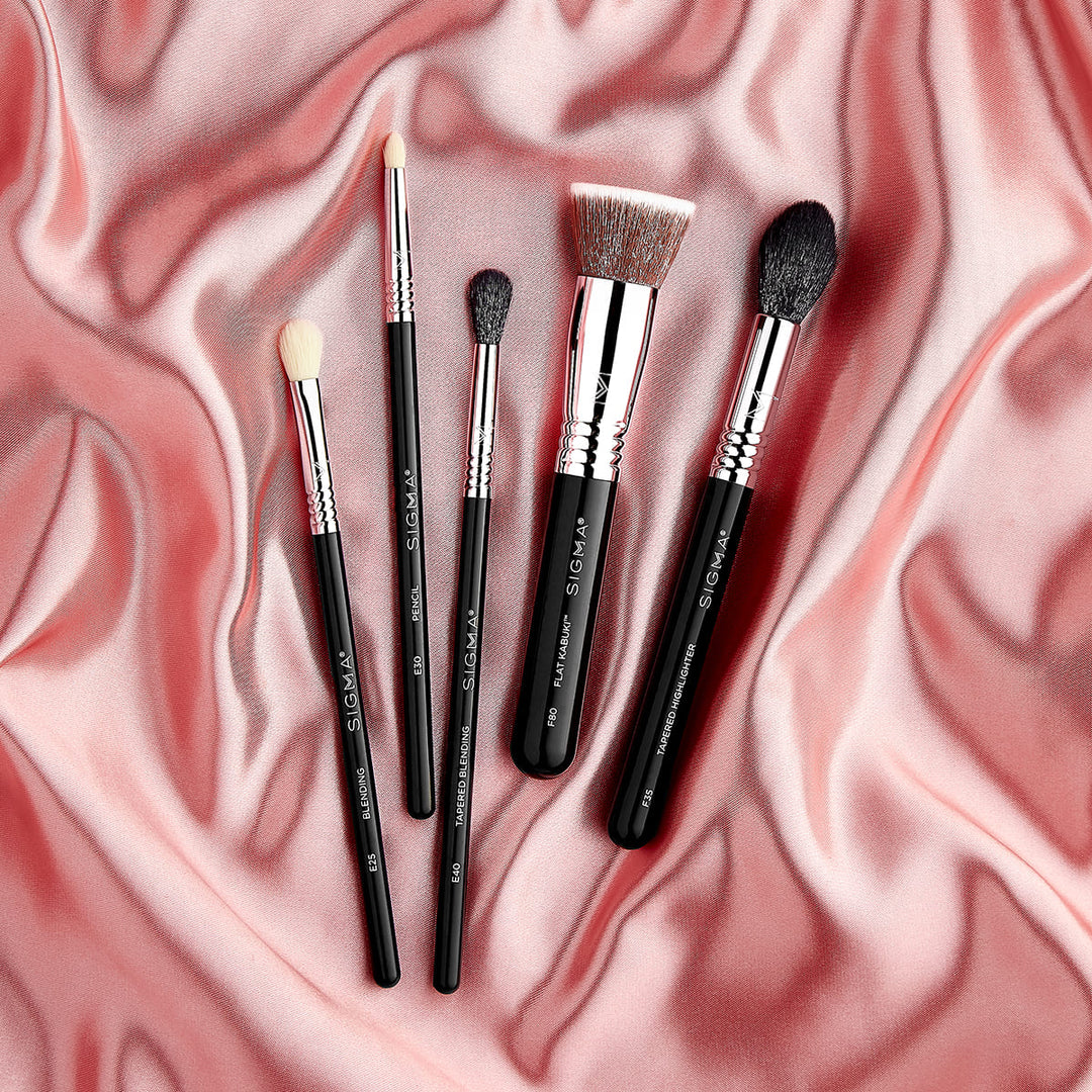 Sigma Beauty Most Wanted Makeup Brush Set 5 Piece