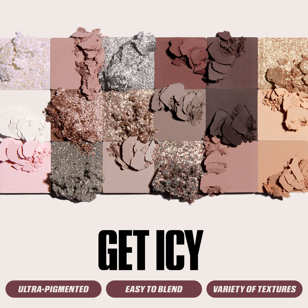 HUDA BEAUTY Icy Nude 18 Well Eyeshadow Palette