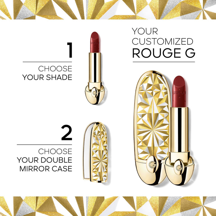 Guerlain Rouge G Customizable Lipstick Refill Satin Velvet Matte