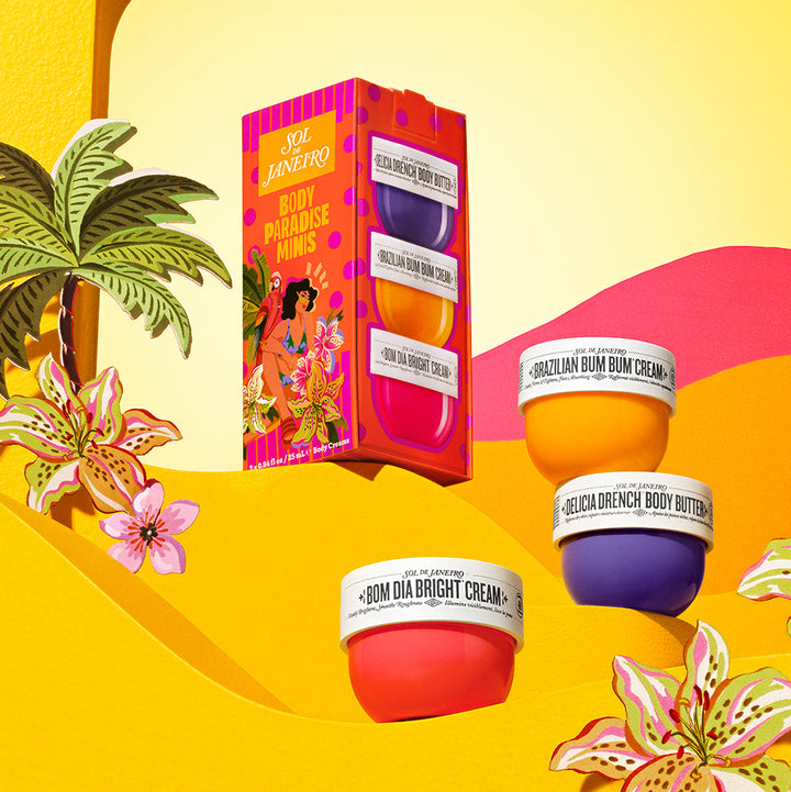 Sol de Janeiro Body Paradise Minis Body Cream Gift Set
