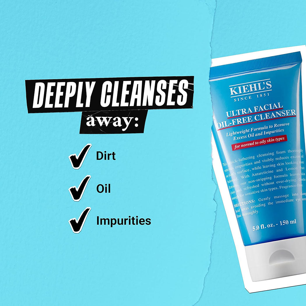Kiehl's Ultra Facial Oil-Free Cleanser 150ml
