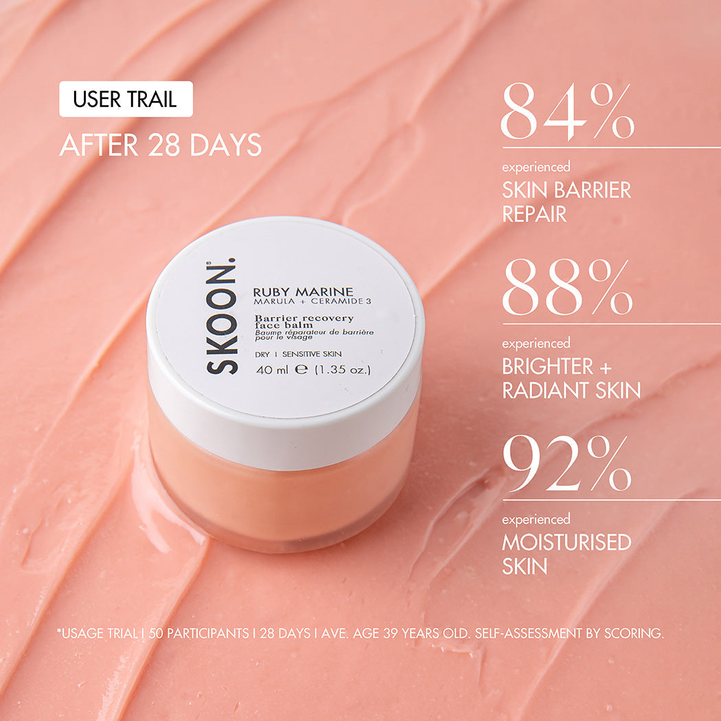 SKOON. Ruby Marine Barrier Recovery Face Balm 40ml