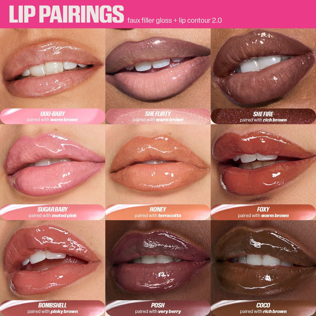 Huda Beauty Faux Filler Gloss UUU-Baby