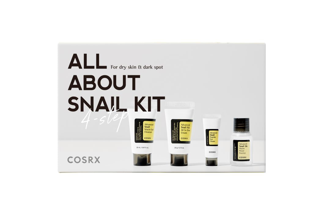 COSRX All About Snail Kit 4 Steps Skincare Set