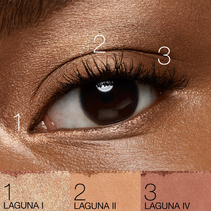 NARS Eyeshadow Quad Laguna Palette With Matte And Shimmer
