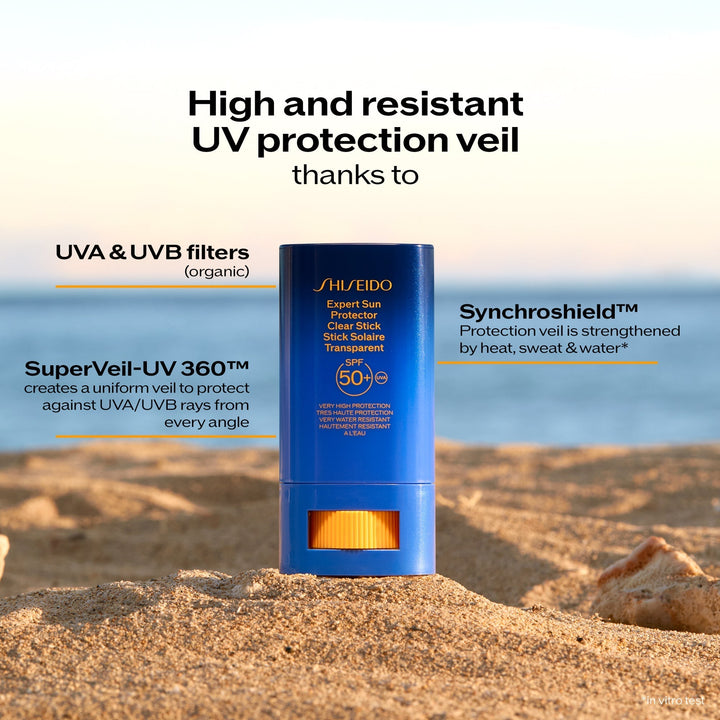 Shiseido Expert Sun Protector Clear Stick SPF 50+ 20g