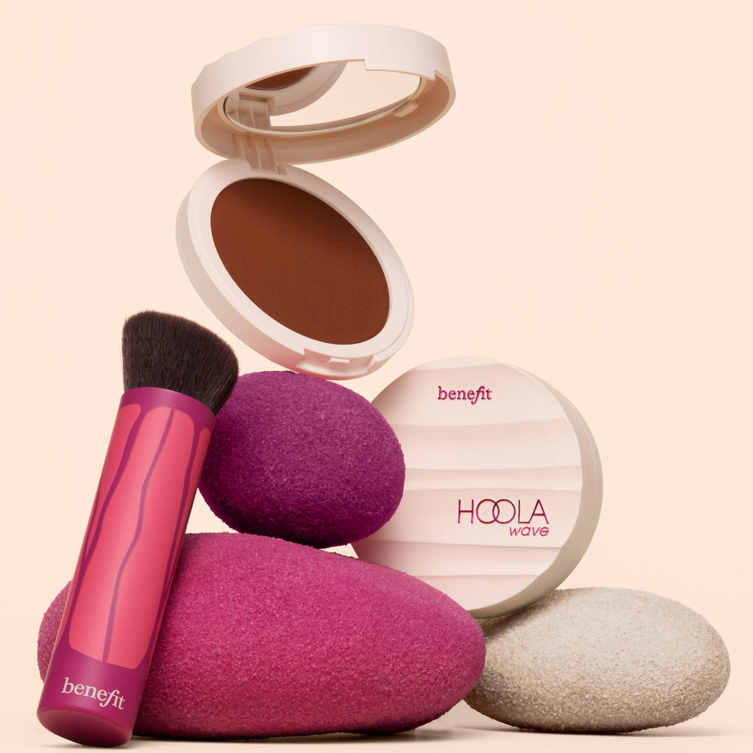 Benefit Hoola Wavemaker Angled Bronzing Balm Face Makeup Brush