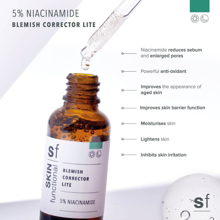 SKIN Functional 5% Niacinamide Blemish Corrector Lite 30ml
