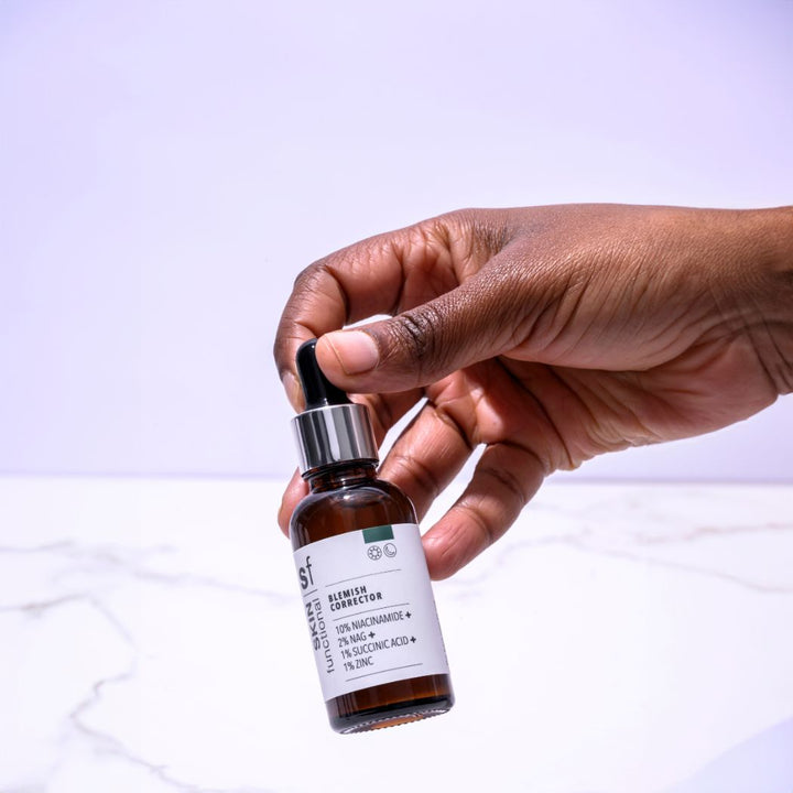 SKIN Functional 10% Niacinamide Zinc Blemish Corrector NAG Succinic Acid