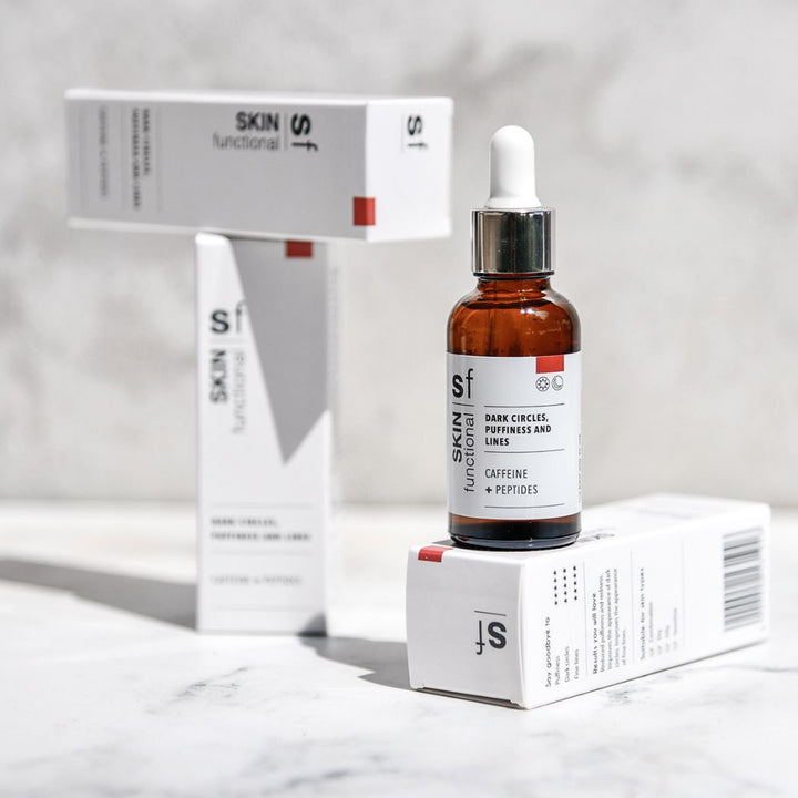 SKIN Functional Caffeine + Peptides Dark Circles, Puffiness and Lines