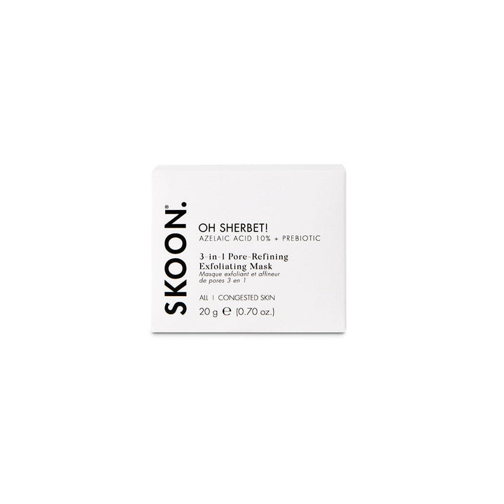 SKOON. Oh Sherbet! Azelaic Acid 10% Exfoliating Clay Mask 20g