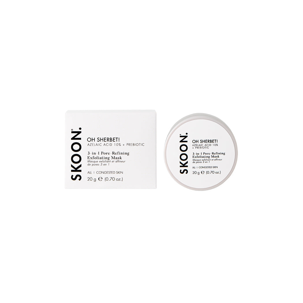 SKOON. Oh Sherbet! Azelaic Acid 10% Exfoliating Clay Mask 20g