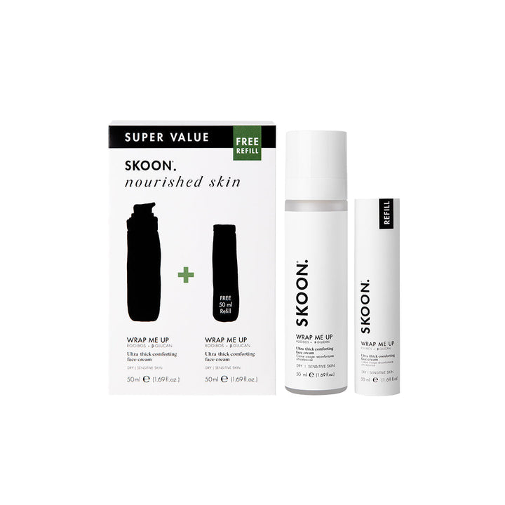 SKOON. Wrap Me Up + Refill Facial Moisturiser 50ml