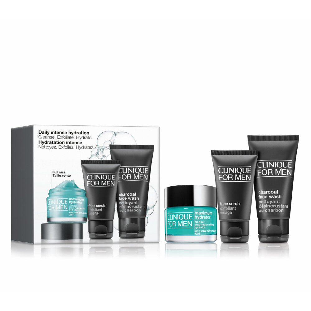 Clinique Daily Intense Hydration Set Men's Skincare Grooming Kit