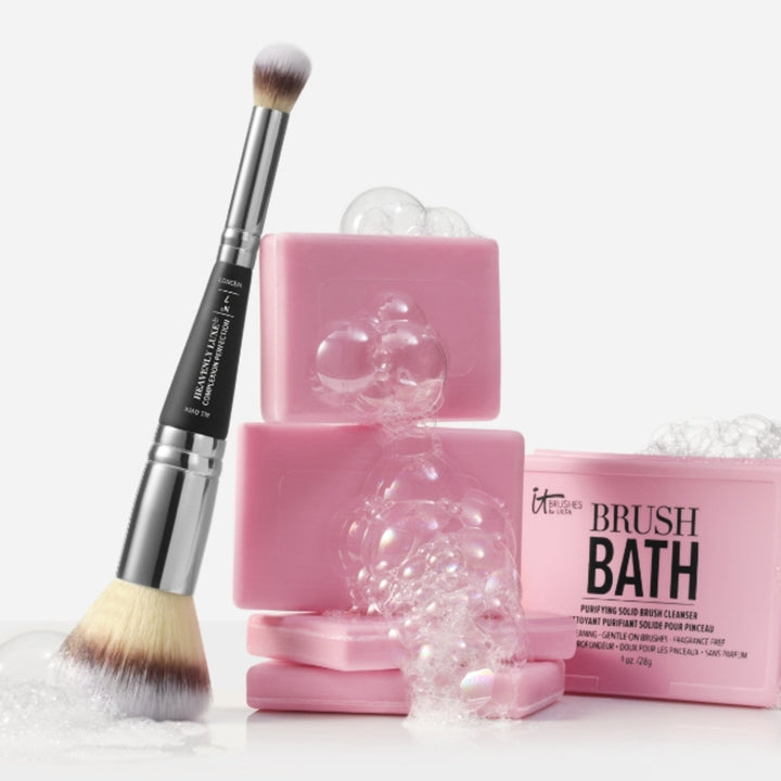 IT Cosmetics Complexion Perfection No.7 Dual-Ended Makeup Brush