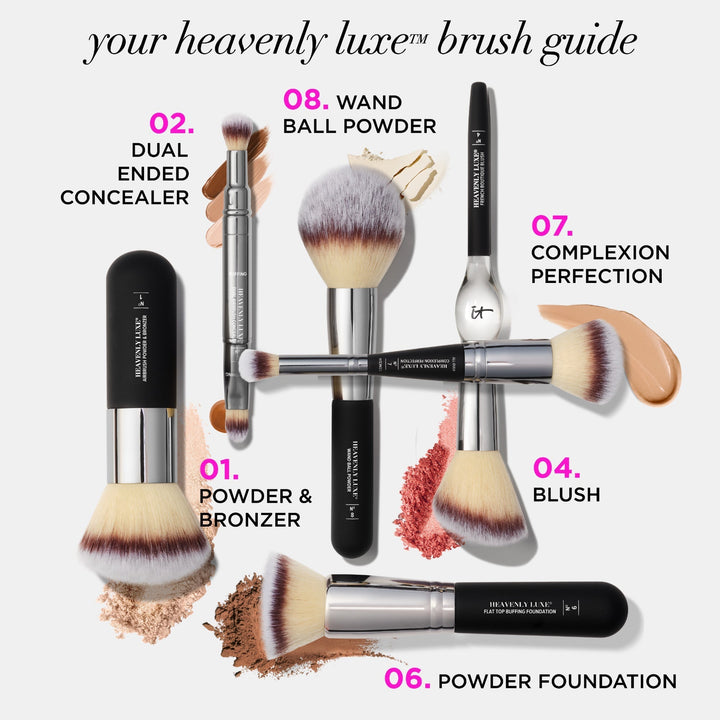 IT Cosmetics Complexion Perfection No.7 Dual-Ended Makeup Brush