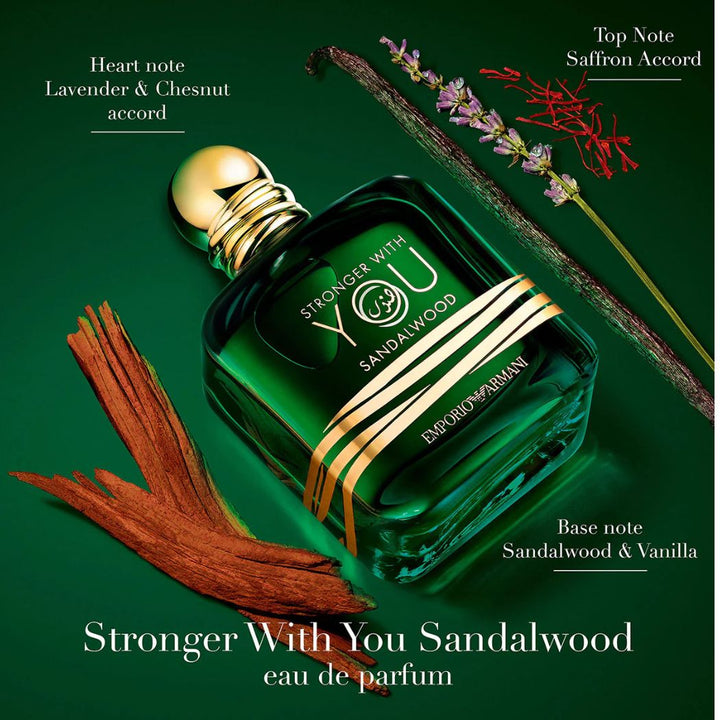 Armani Stronger With You Sandalwood Eau de Parfum 100ml
