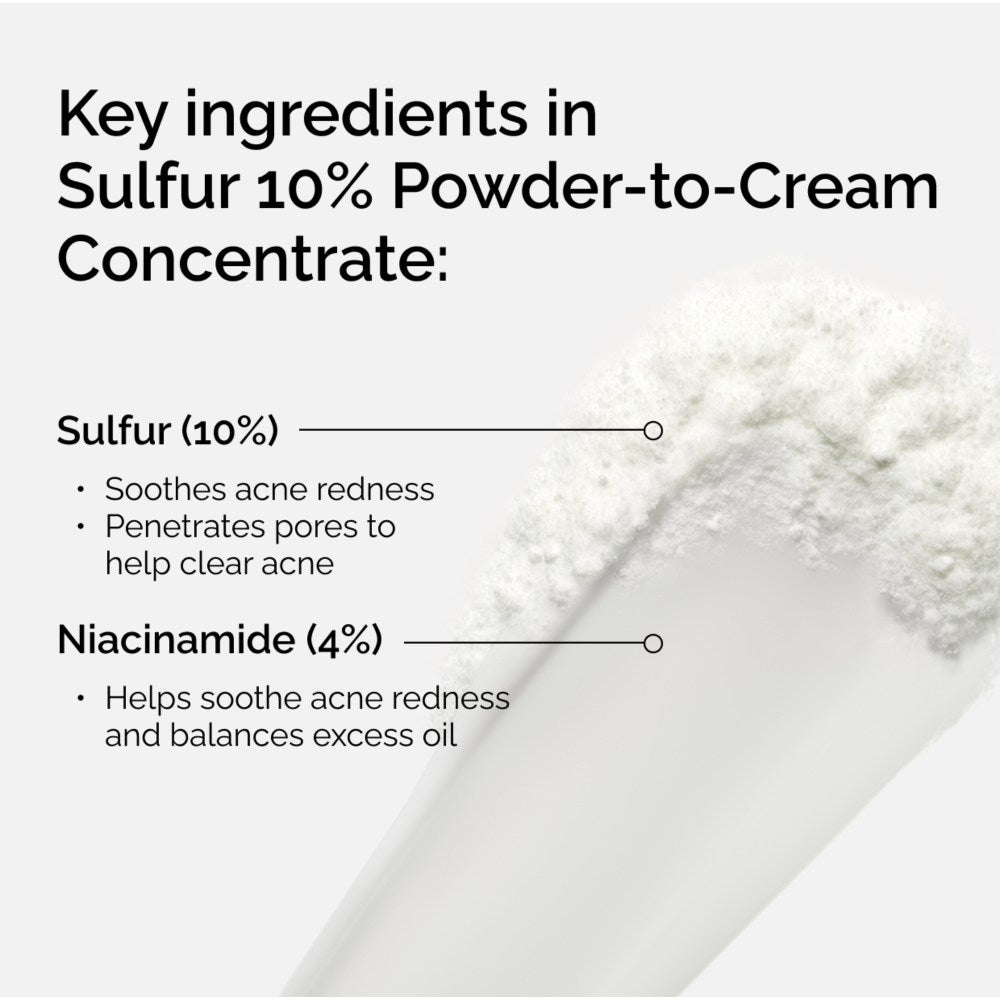 The Ordinary Sulfur 10% Powder-to-Cream Concentrate 5g