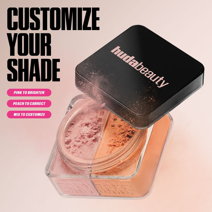 Huda Beauty Easy Bake Duo Loose Setting Powder Color Correcting
