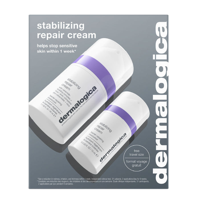 Dermalogica Stabilizing Repair Cream Skin Barrier Recovery Moisturizer Pack
