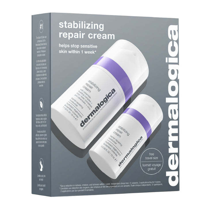 Dermalogica Stabilizing Repair Cream Skin Barrier Recovery Moisturizer Pack