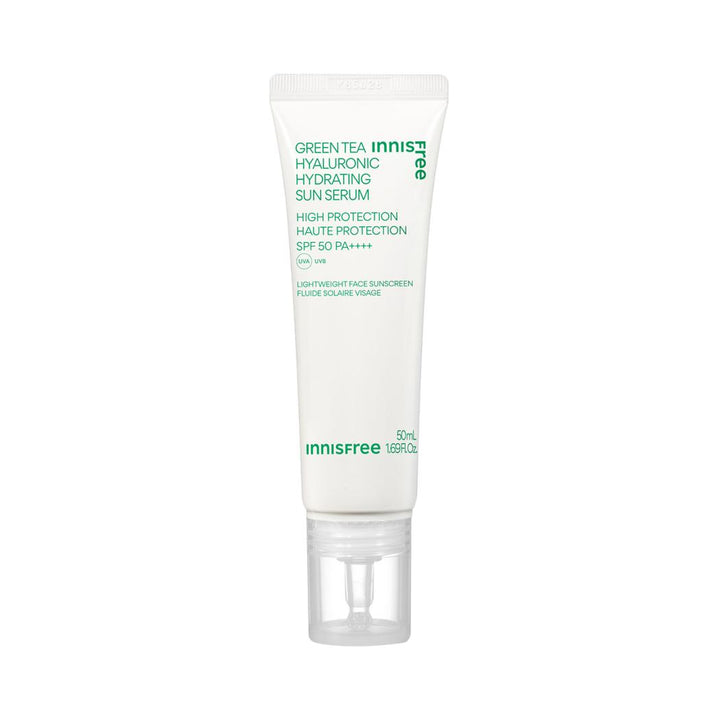 Innisfree Green Tea Hyaluronic Hydrating Sun Serum 50ml