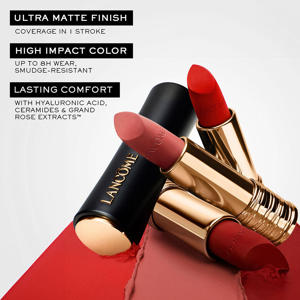 Lancôme L'Absolu Rouge Drama Matte Lipstick Long-Lasting High Pigment