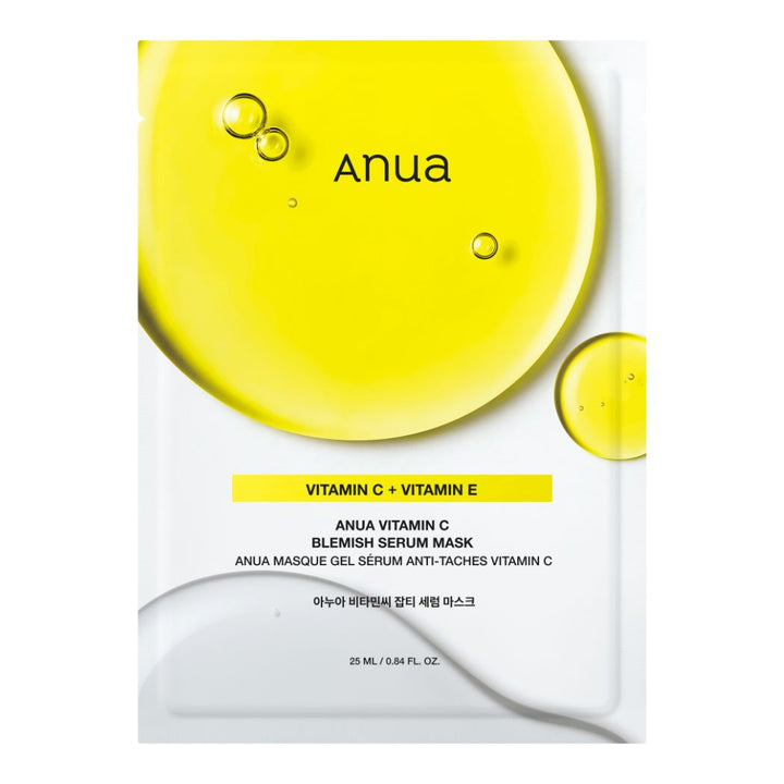 Anua Green Lemon Vita C Blemish Serum Mask 25ml