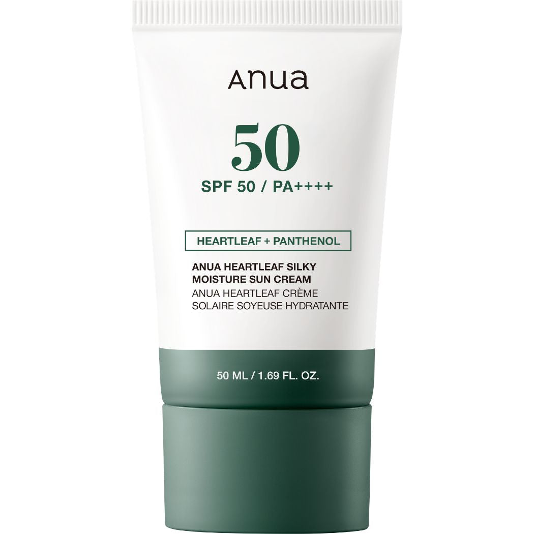 Anua Heartleaf Silky Moisture Suncream SPF 50+ PA++++ 50ml